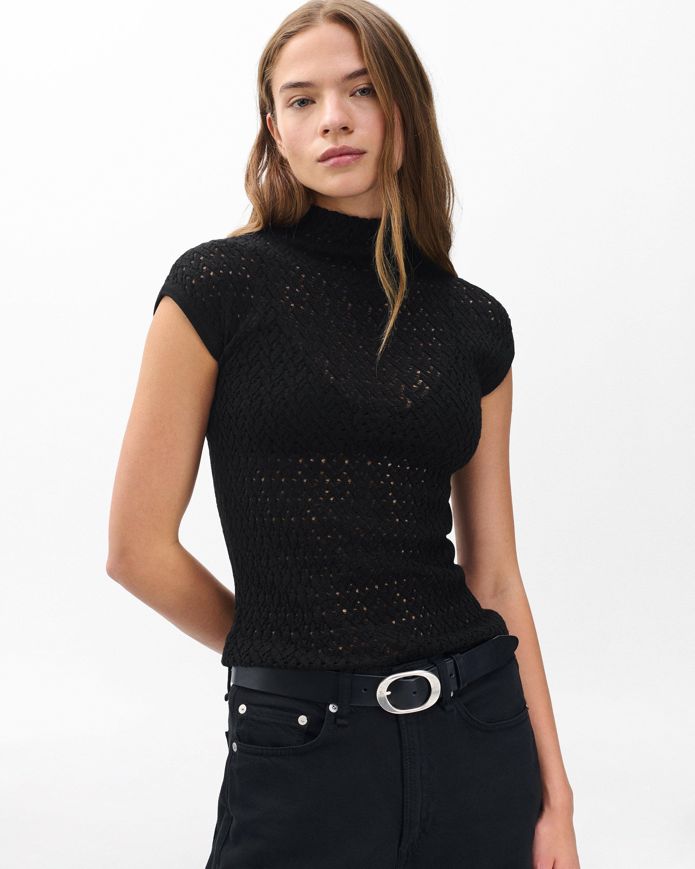 Tana Merino Wool Knit Top - 2