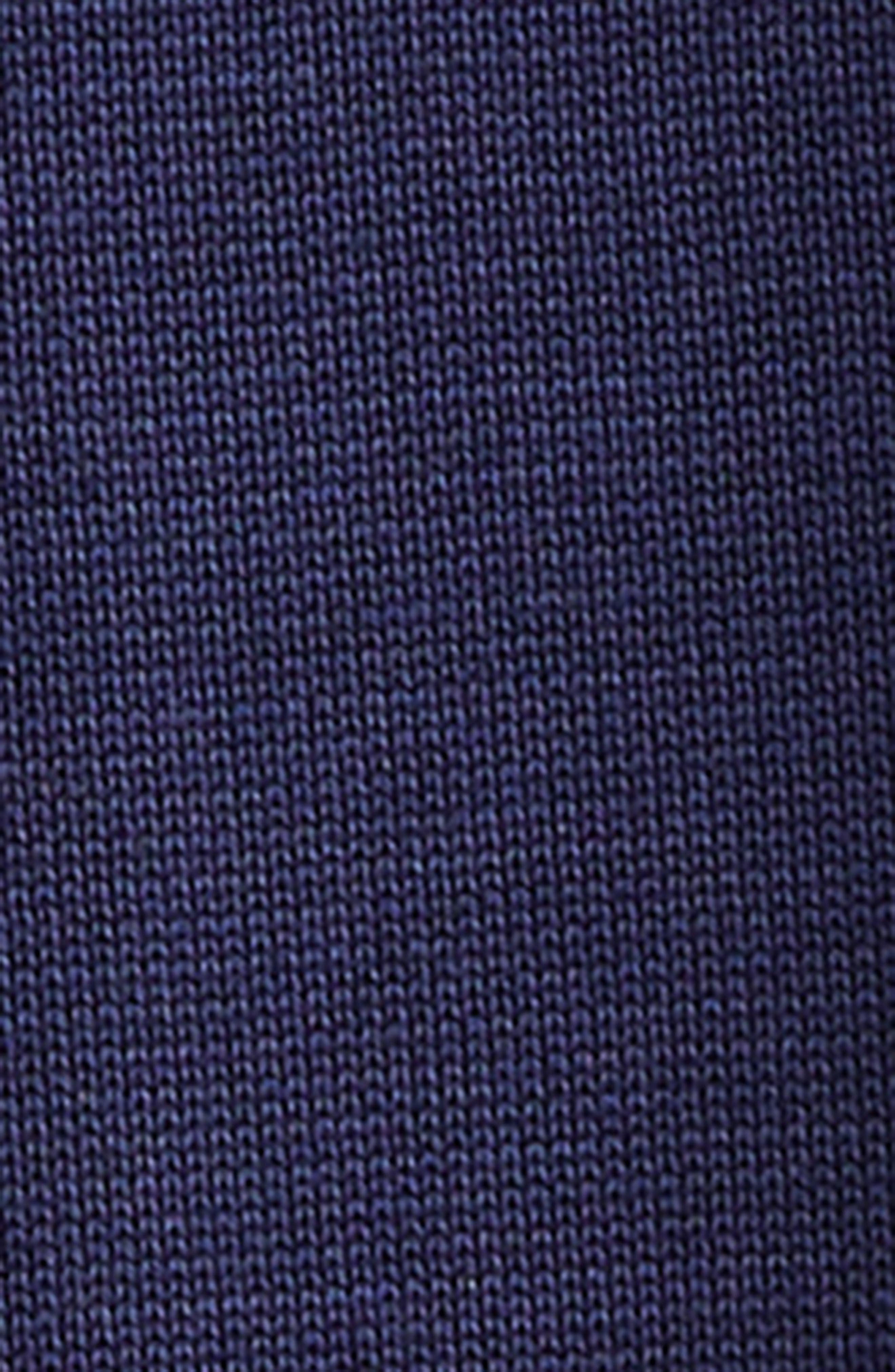 Bode Club Tipped Embroidered Polo Sweater in Navy at Nordstrom - 6
