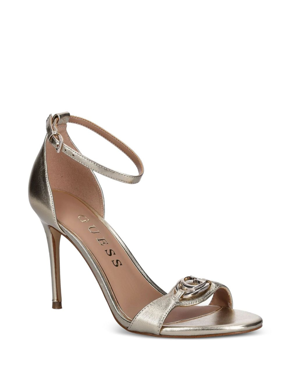 100mm ankle-strap logo-plaque pumps - 2