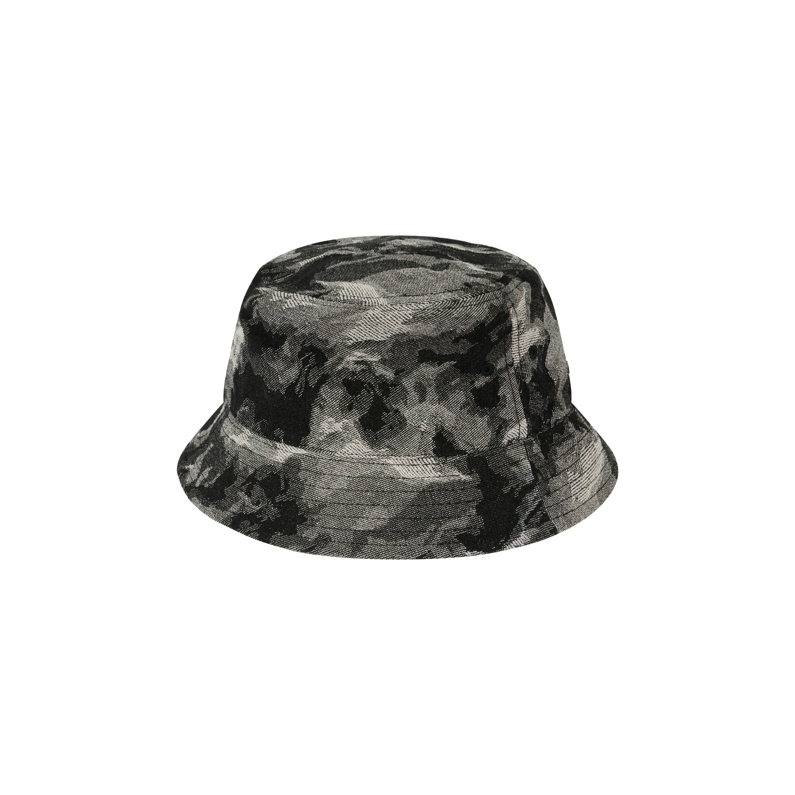 P STAR BUCKET HAT BLACK DENIM - 2