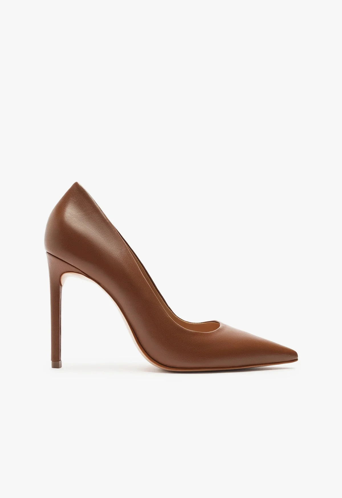 Lou High Stiletto Brown Pump - 1