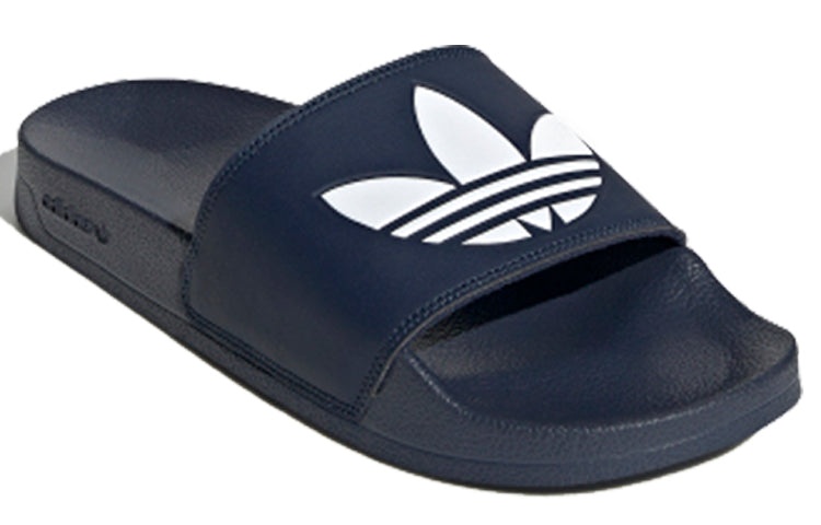 adidas Adilette Lite Slides 'Trefoil Logo - Collegiate Navy' FU8299 - 2