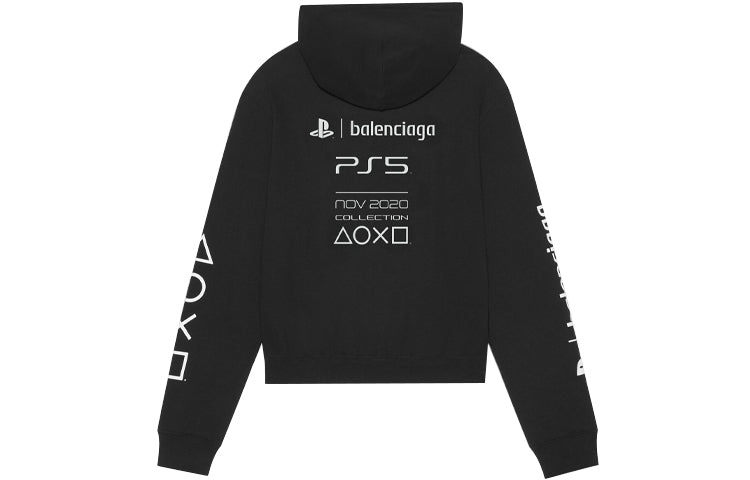 Balenciaga x PlayStation Unisex FW21 Printing Black 657034TKVF41070 - 2