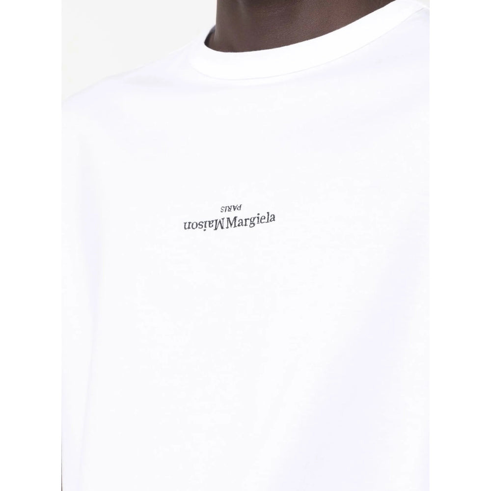 Maison Margiela White T-Shirts & Vests - T-Shirts Men - 4