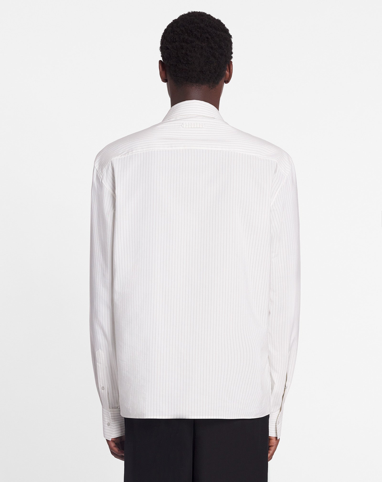 LONG-SLEEVED SHIRT WITH GUSSET - 4