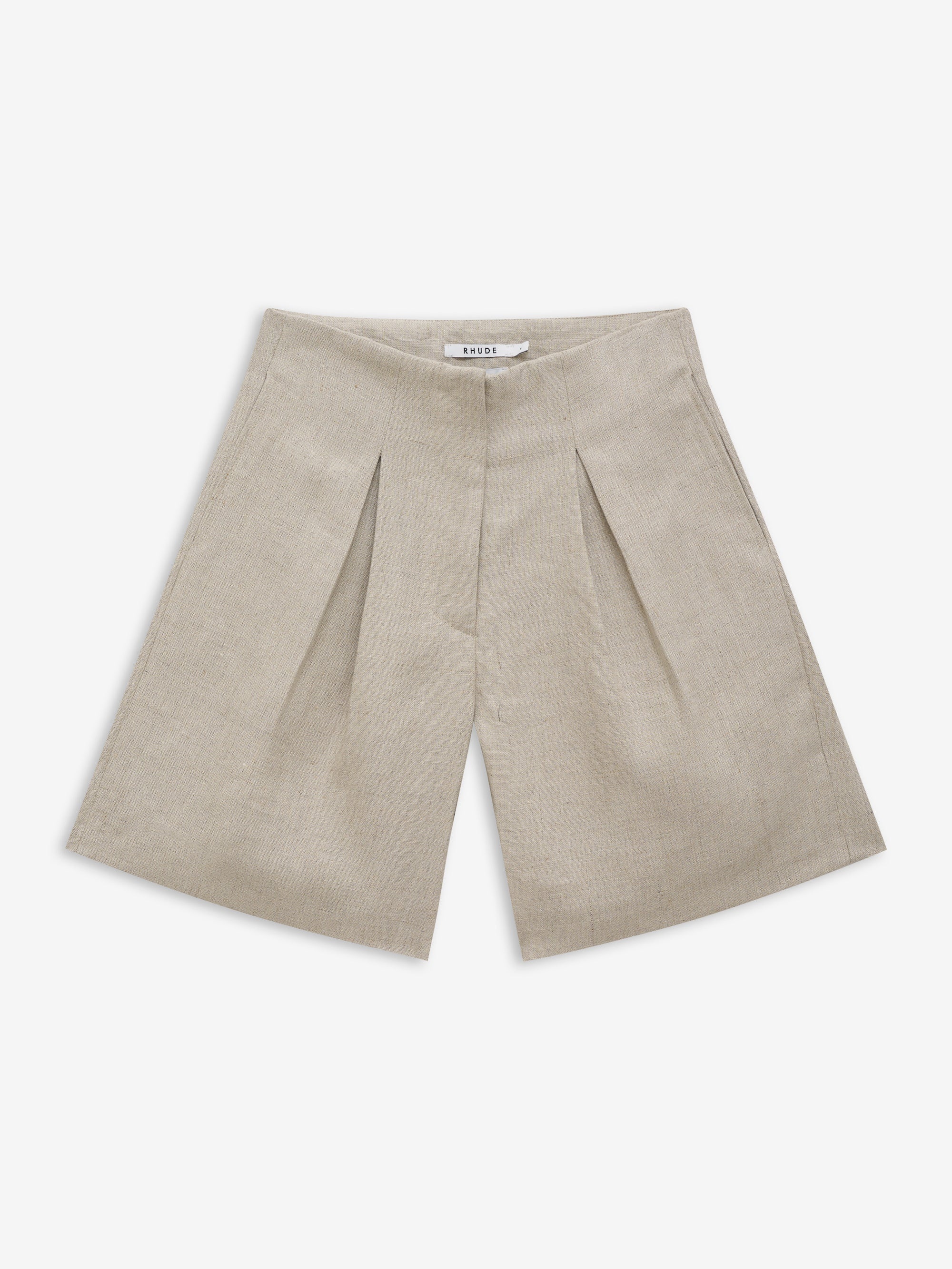 LINEN SHORTS - 1