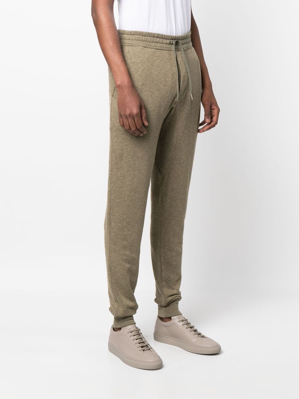 drawstring-fastening track pants - 3