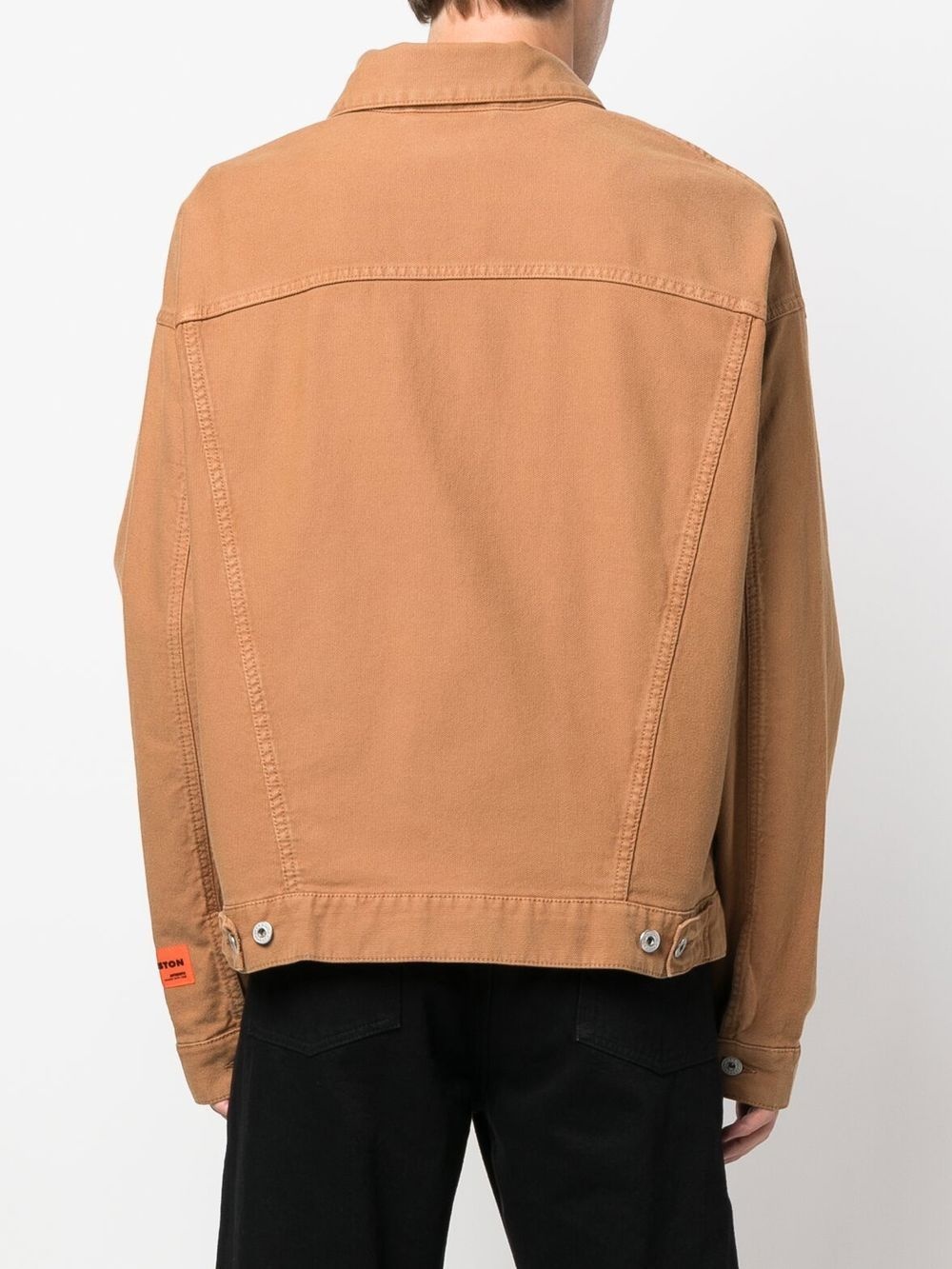 oversized canvas jacket - 4