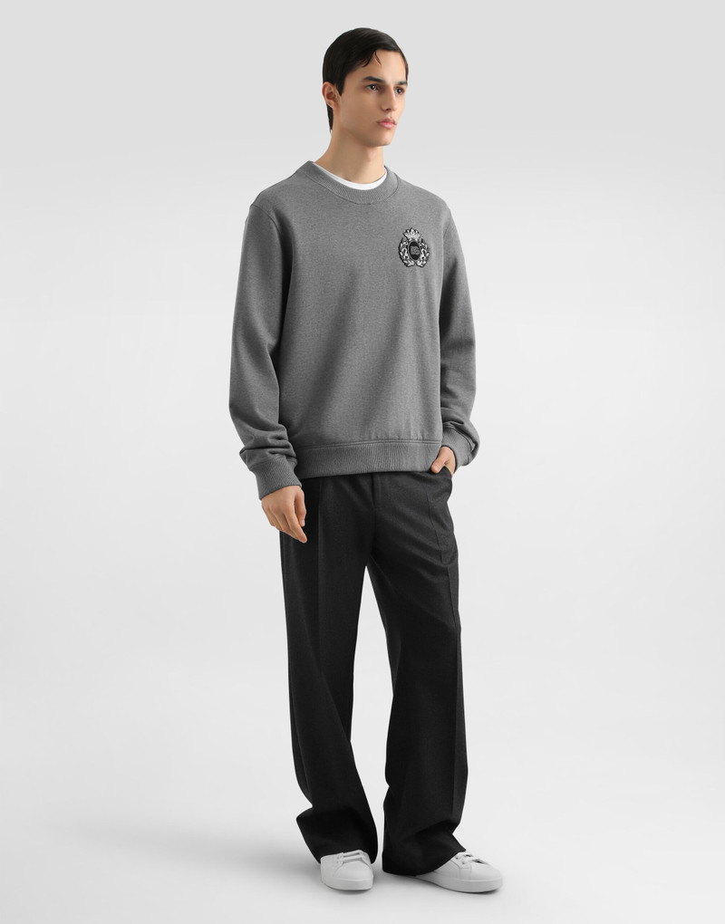 Dolce & Gabbana Sweatshirt with heraldic patch outlook