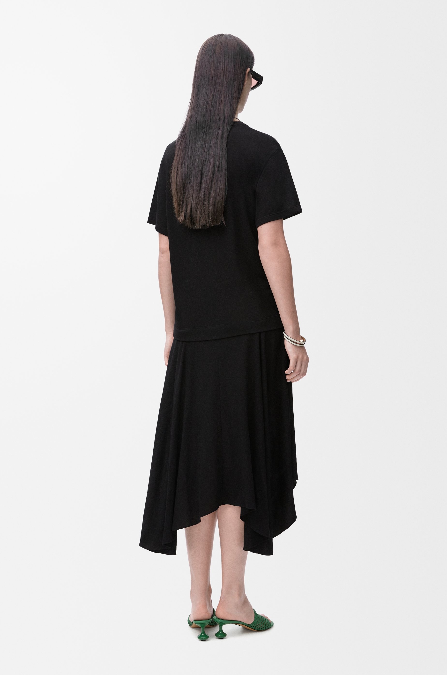 T-shirt dress in cotton blend - 3