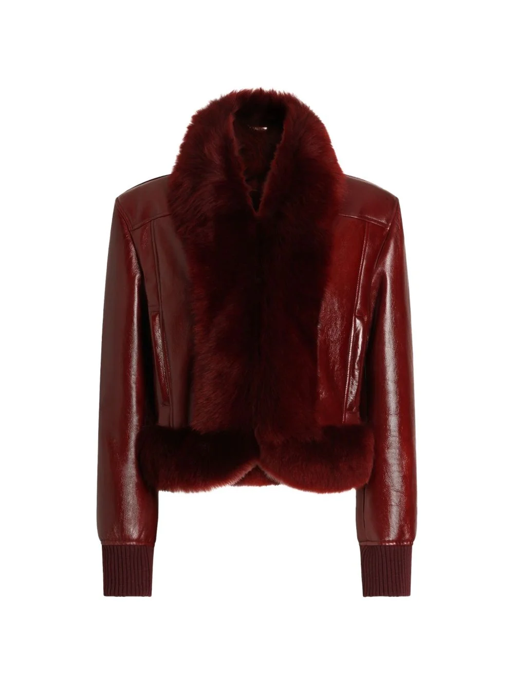 lambskin jacket - 1