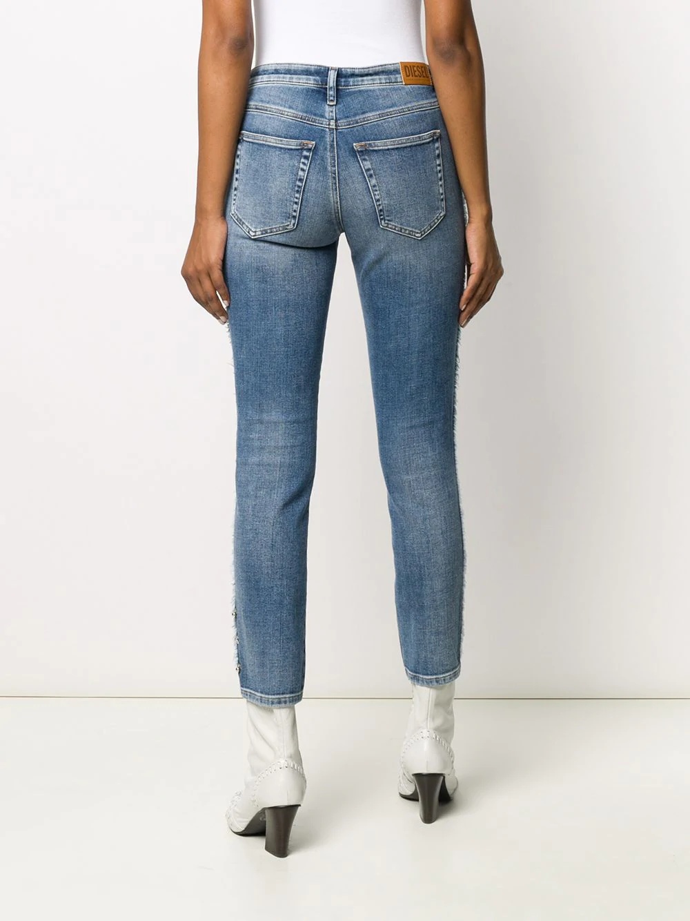 low-waist boyfriend jeans - 4