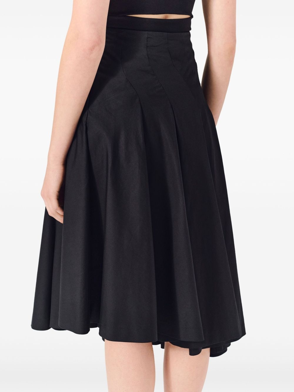 Rio asymmetric midi skirt - 5