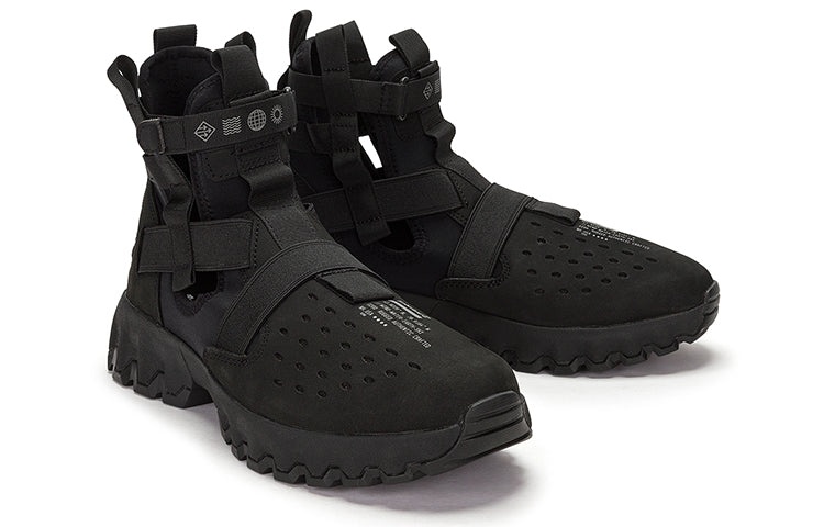 Timberland Greenstride Edge Lace Up Boot Sandals 'Black' A5RHVW - 4