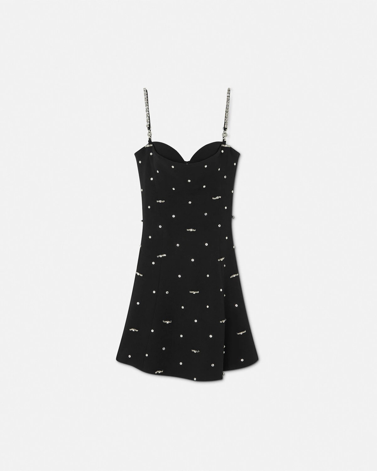 Cielo Stellato Wool Crêpe Mini Dress - 1