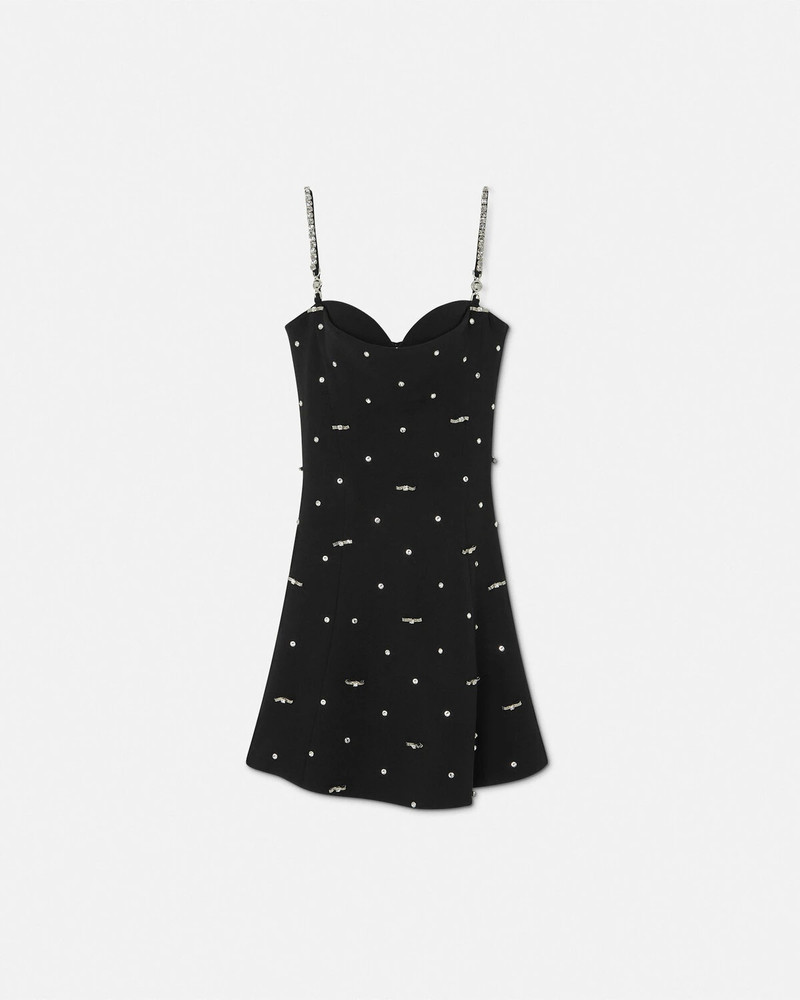 Cielo Stellato Wool Crêpe Mini Dress 1