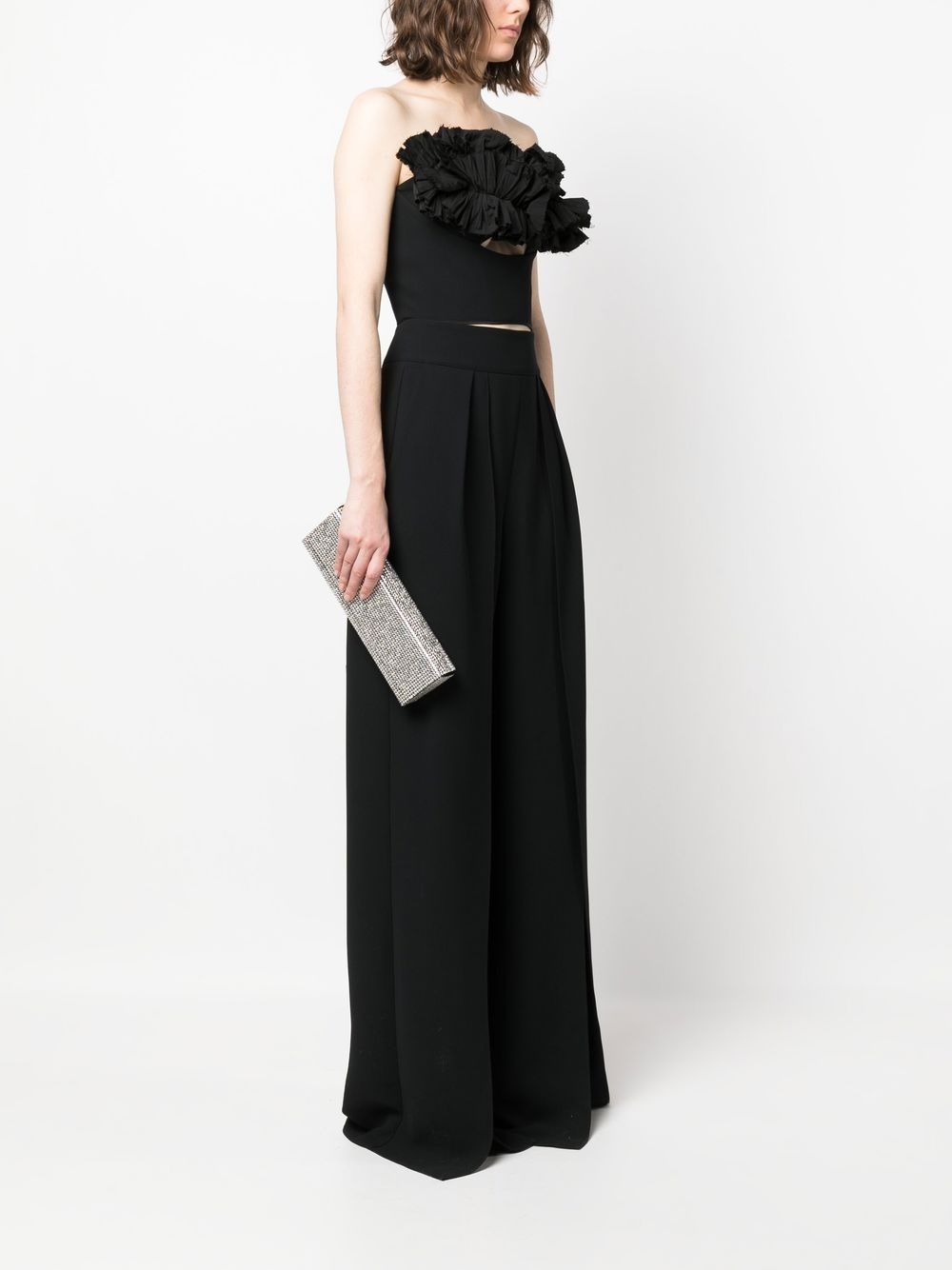 Paloma crystal-embellished clutch bag - 2