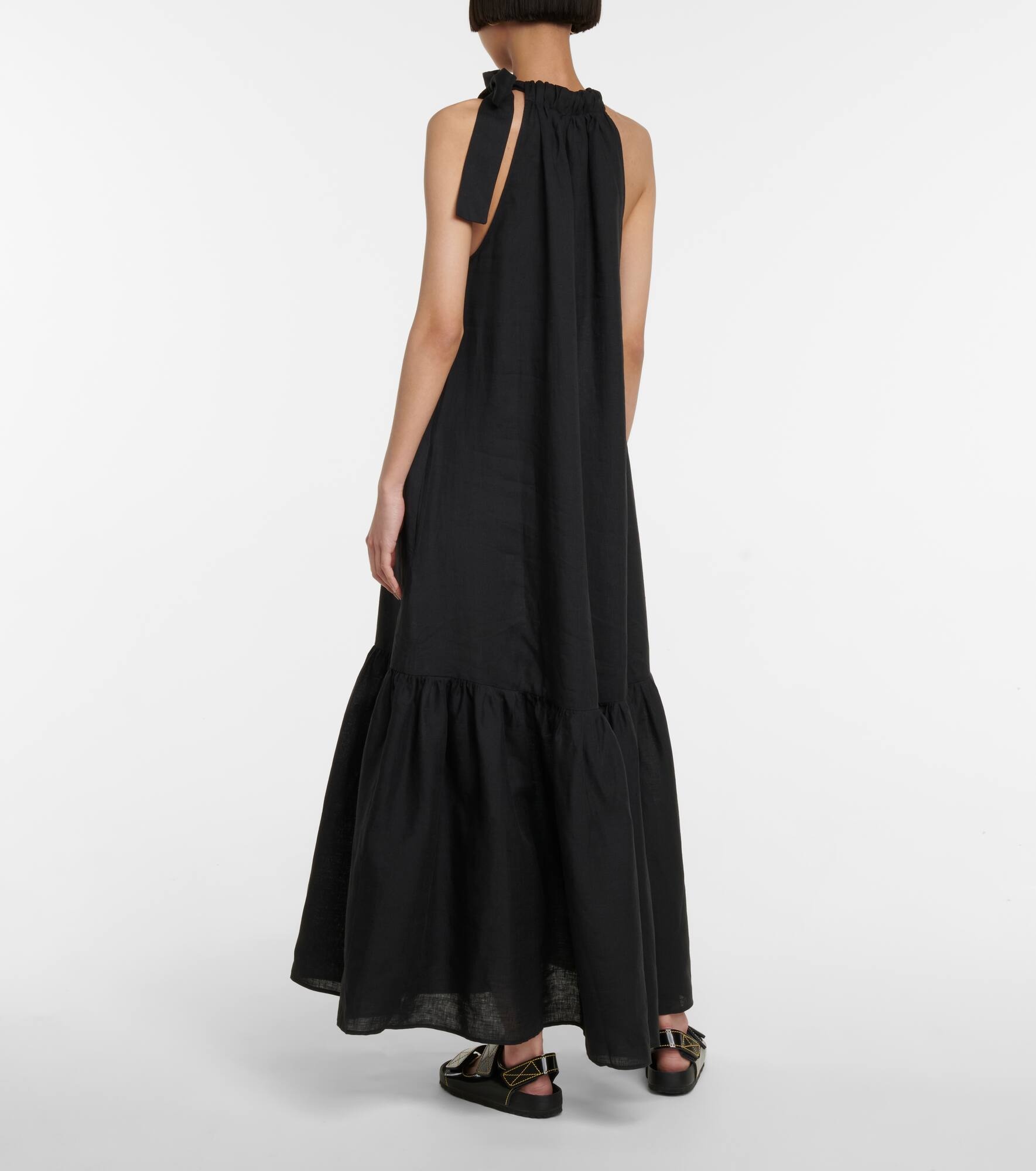 Ibiza linen maxi dress - 3