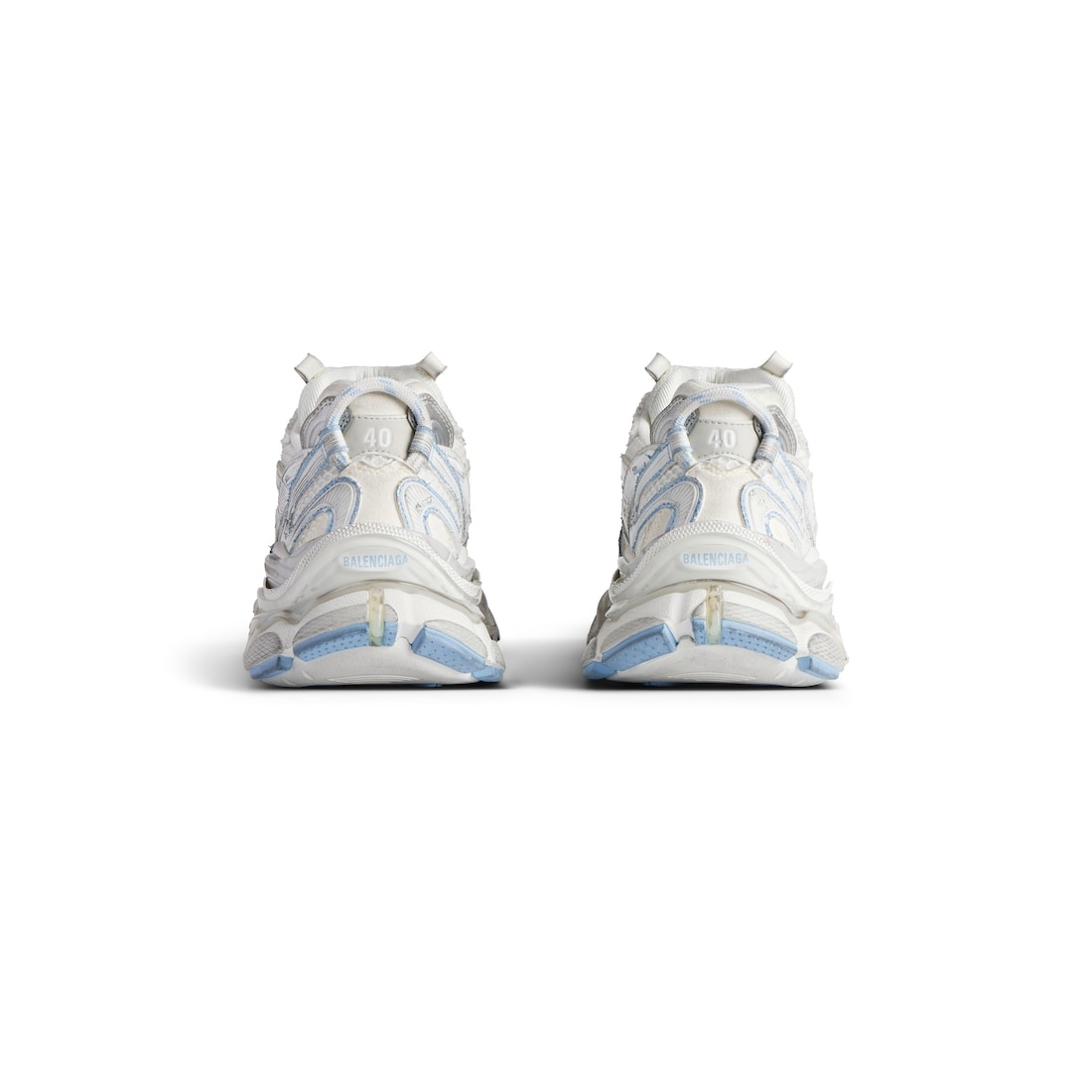 Women's Runner 2.0 Sneaker  in White/light Blue/grey - 5