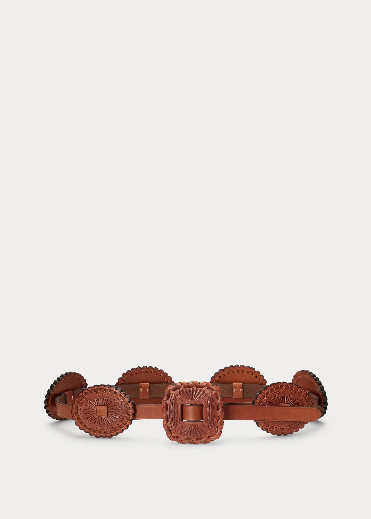 Leather Skinny Belt - 1