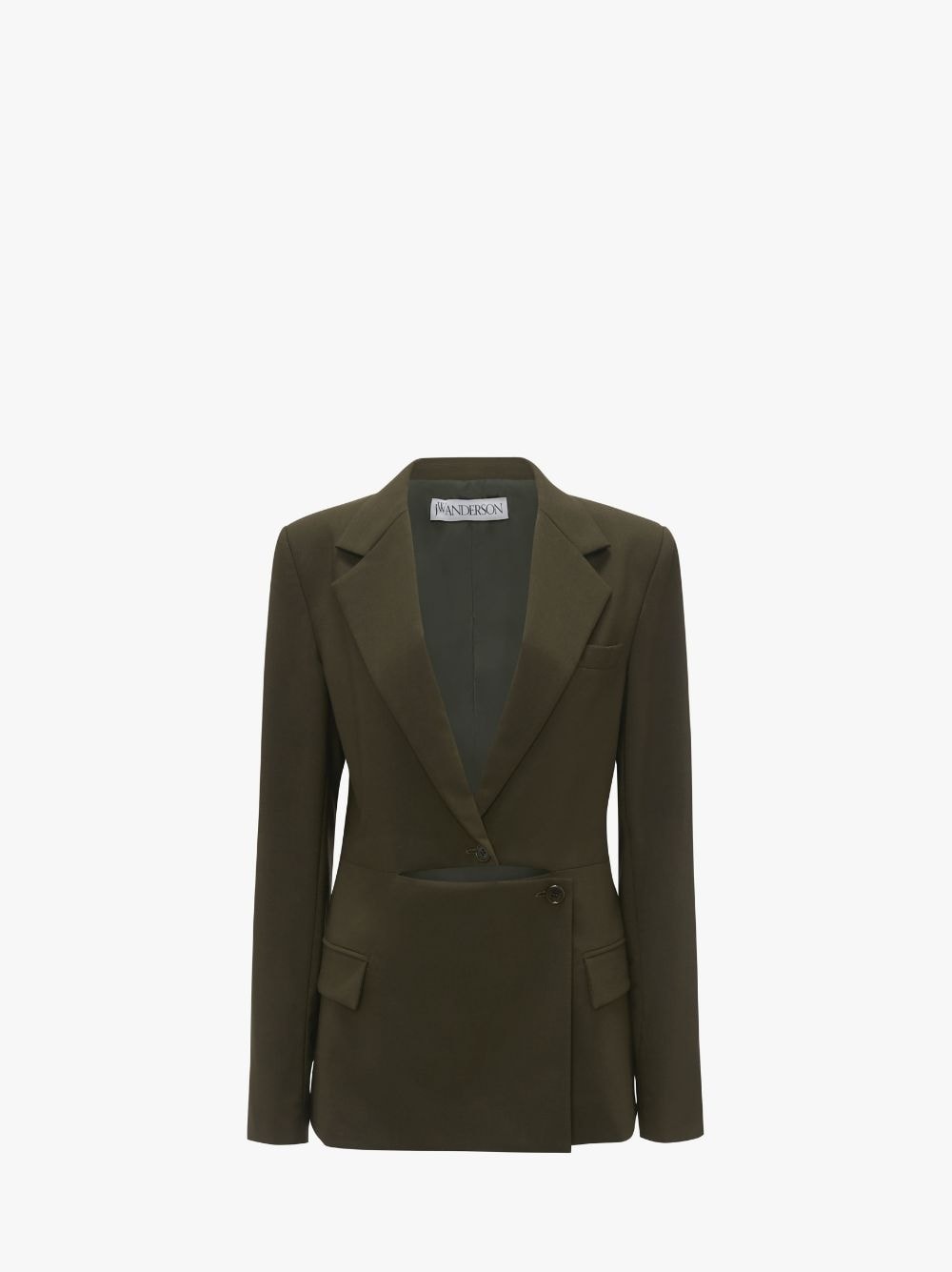 DECONSTRUCTED SINGLE-BREASTED BLAZER - 1