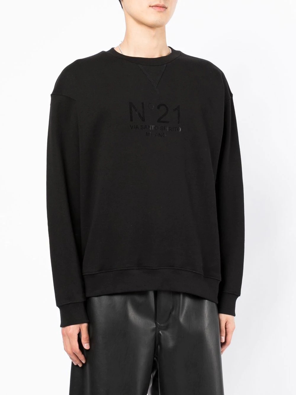 logo-print sweatshirt - 3