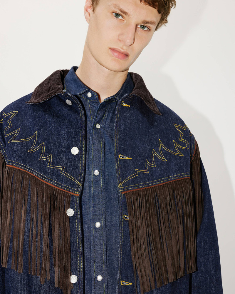 KENZO x LEVI'S® genderless  fringed denim jacket 6