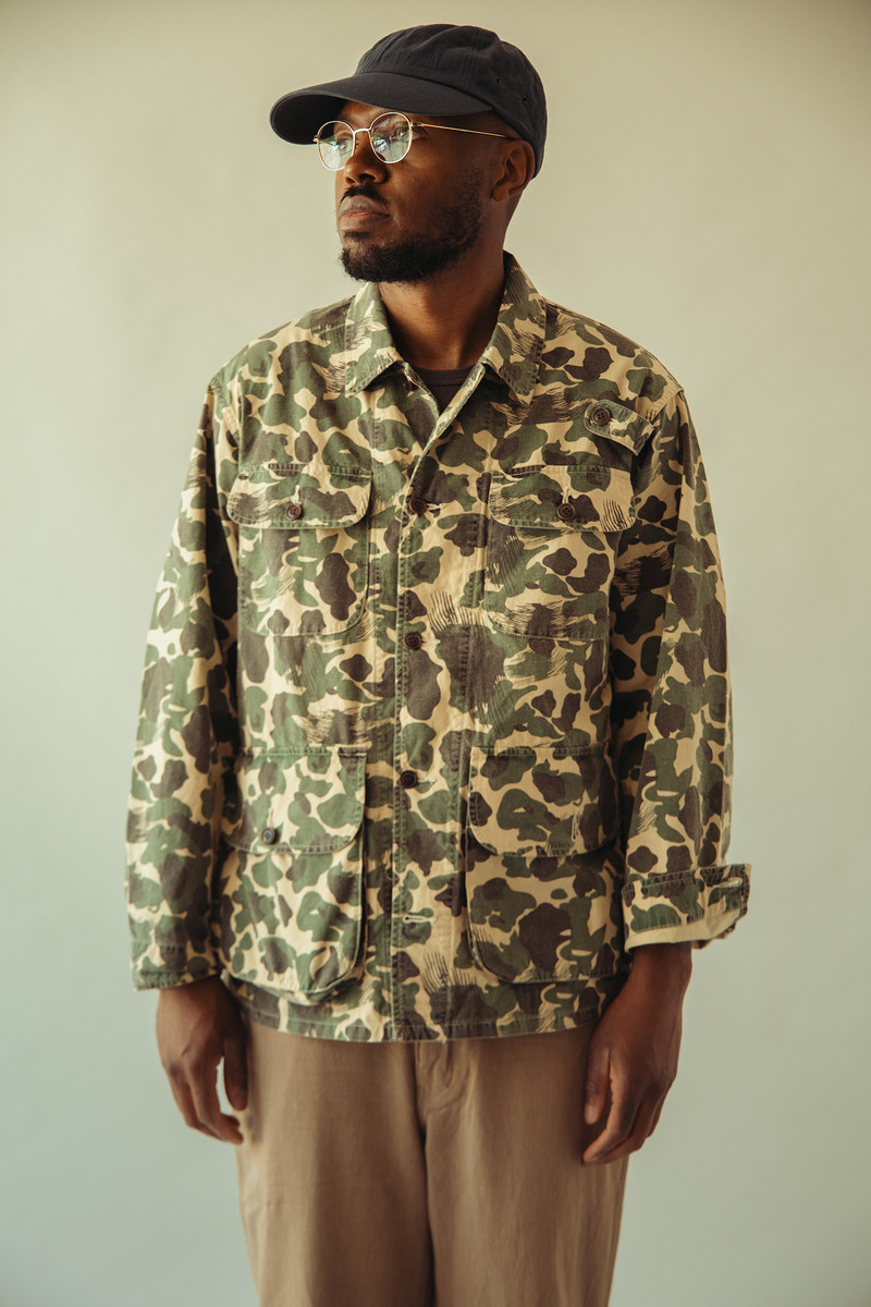 PHIGVEL MAKERS Co. D. H. Camo Utility Jacket - D. H. Camo outlook