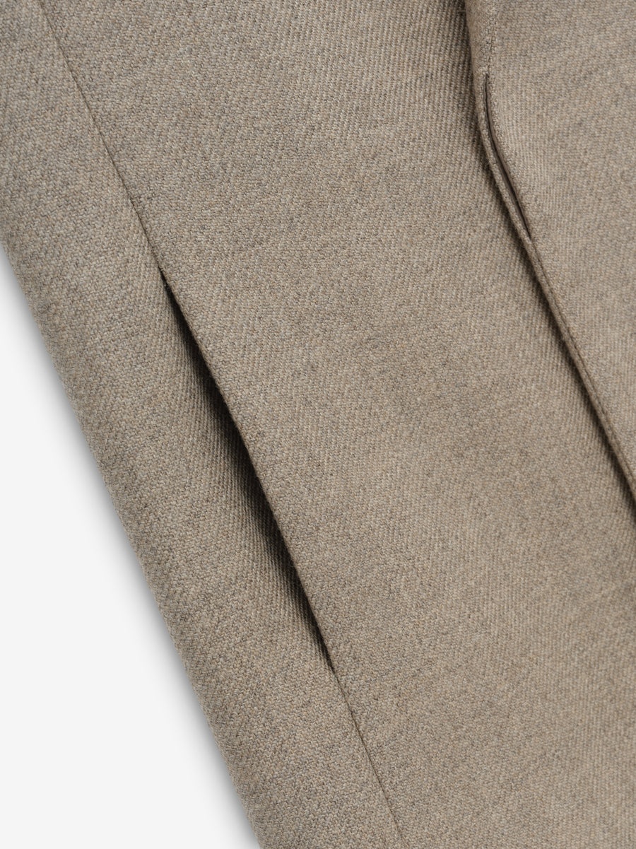 Heavy Wool Twill Relaxed Blazer - 4
