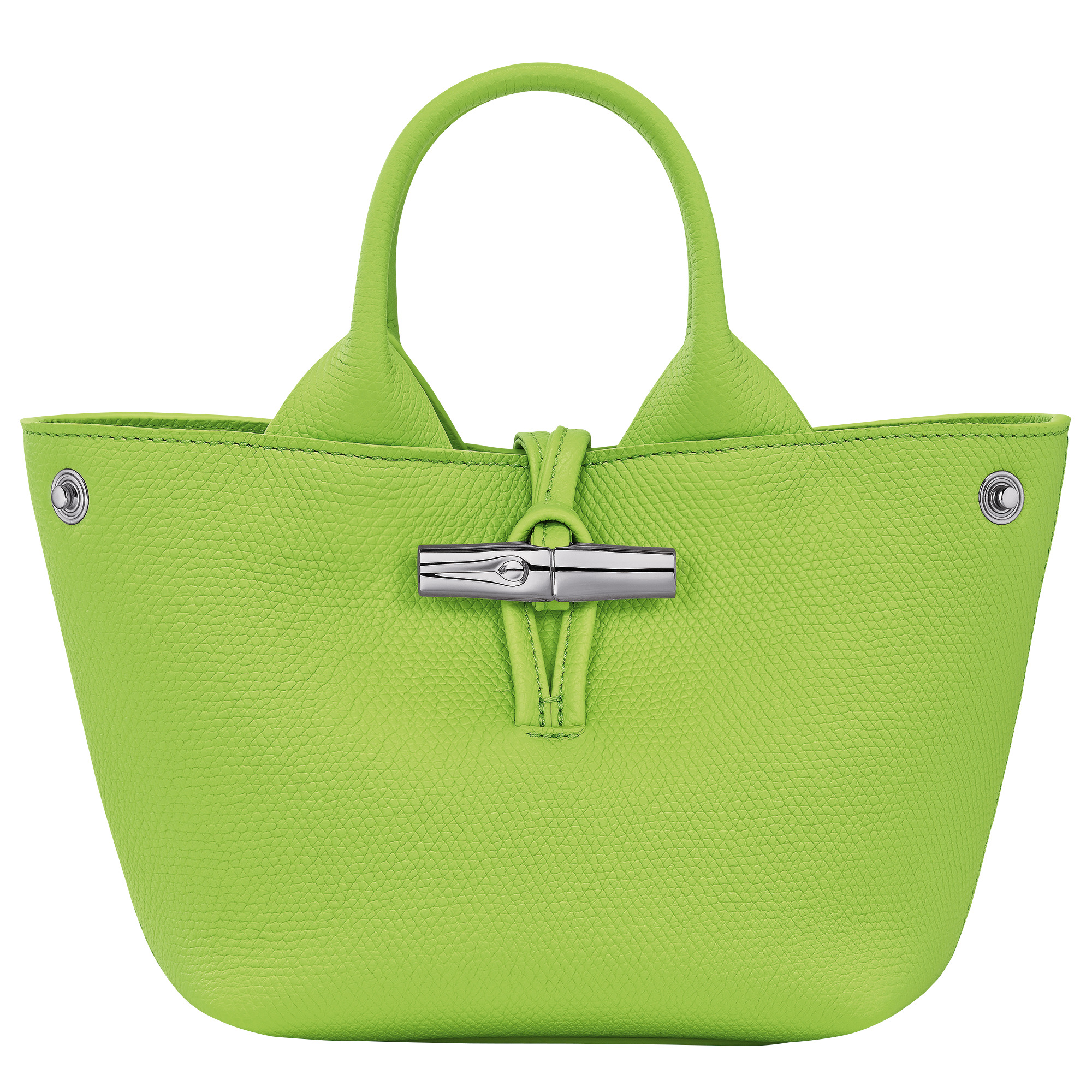 Le Roseau XS Handbag Green Light - Leather - 5