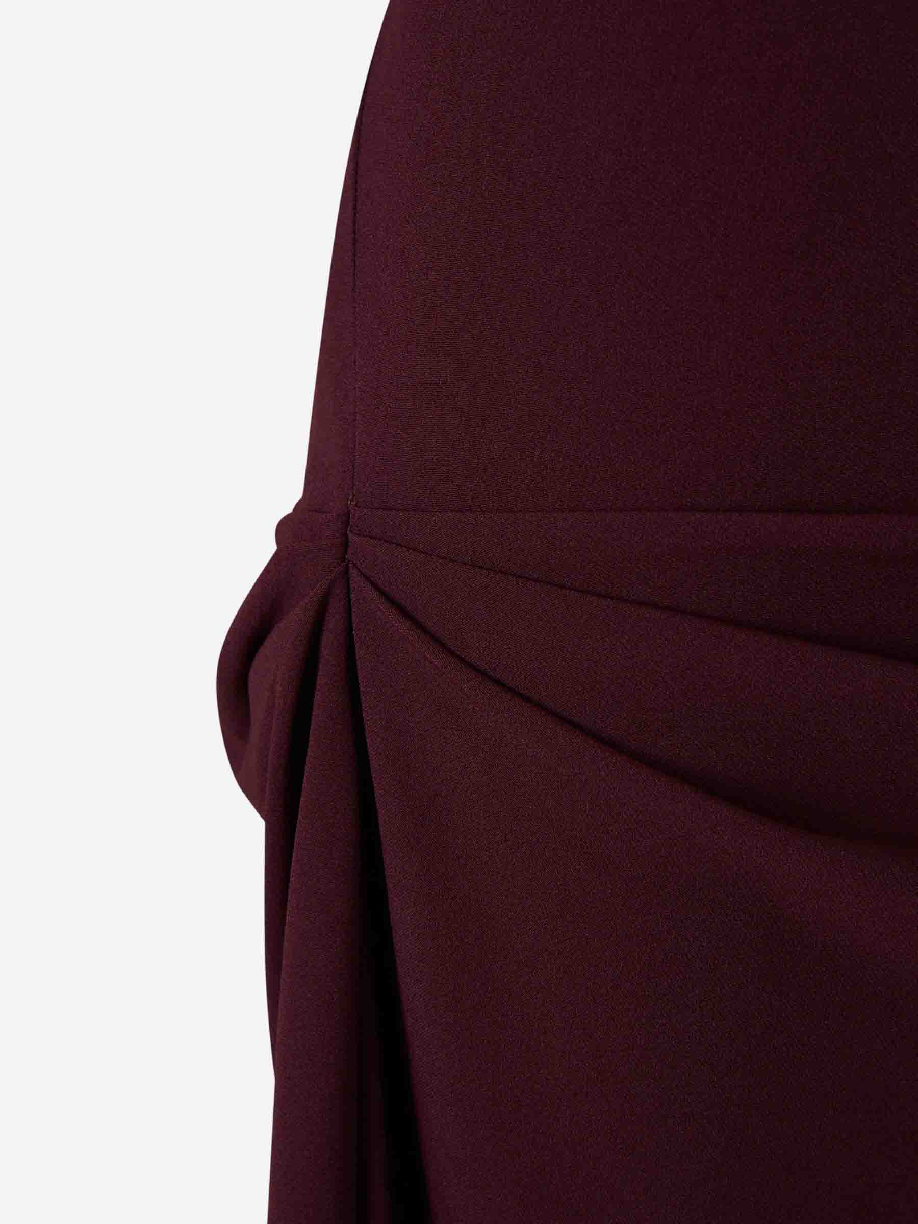 ASYMMETRICAL MIDI DRESS - 4
