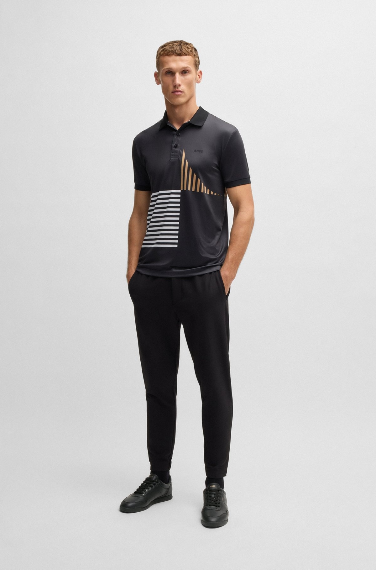 NAPPA-LEATHER TRAINERS WITH PERFORATED DETAILS - 3
