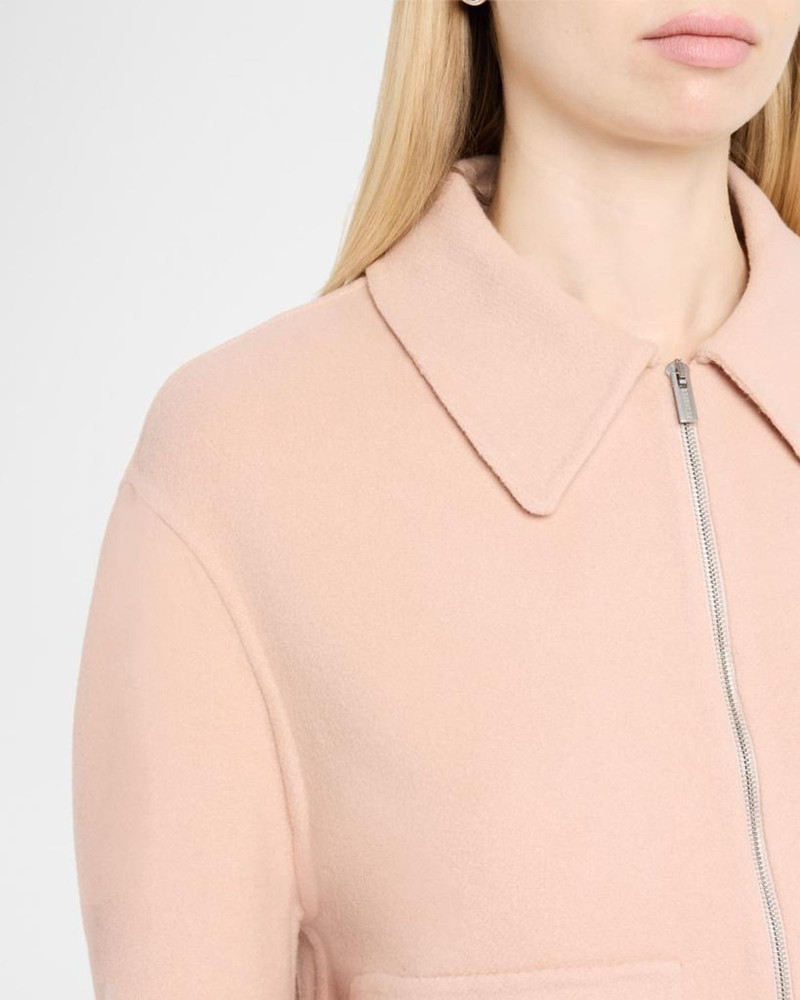 Wool-Cashmere Zip Jacket 5