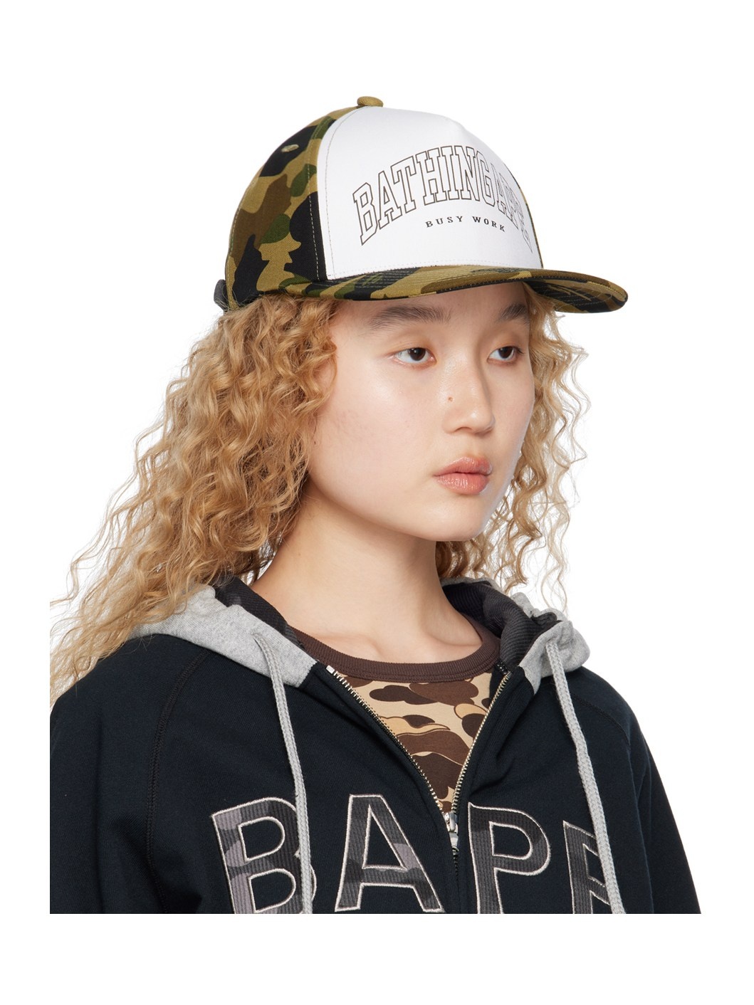 Khaki 1st Camo Cap - 2