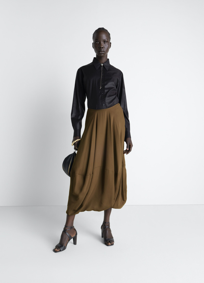 Lemaire BALLOON SKIRT IN CREPE DE CHINE VISCOSE outlook