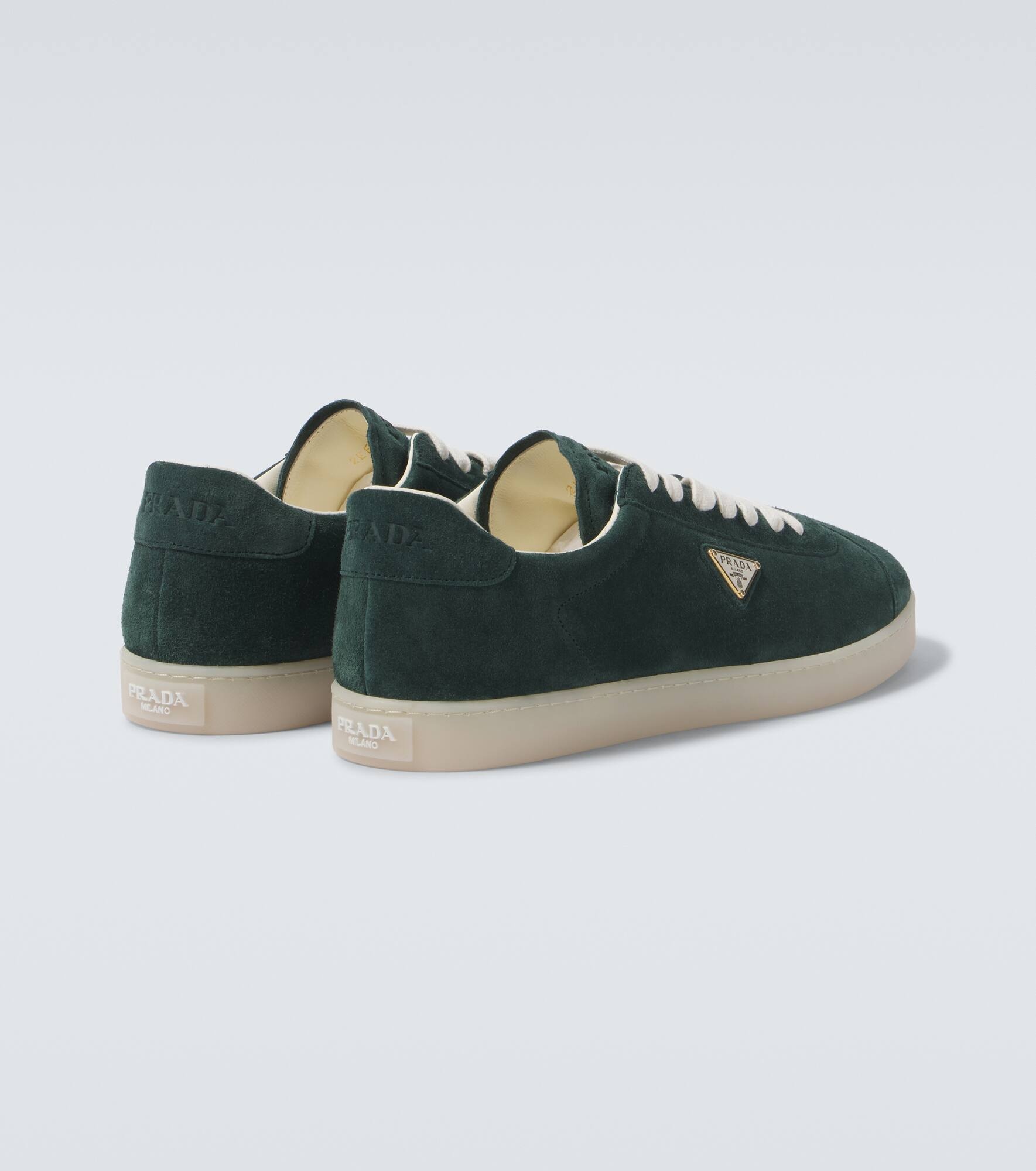 Lane logo suede sneakers - 6