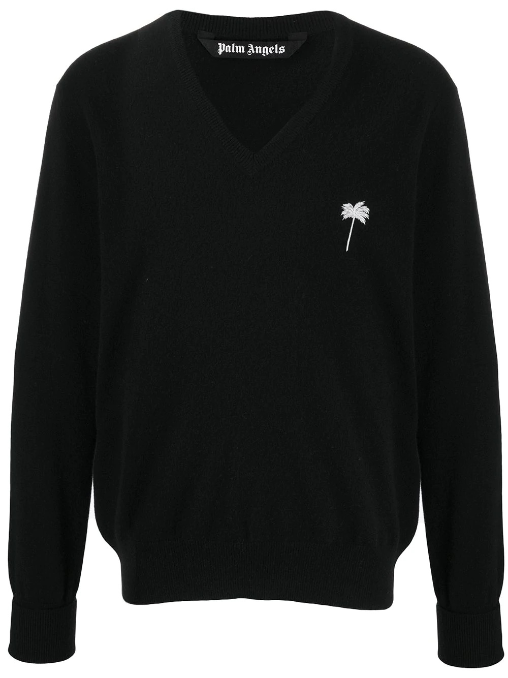 logo embroidered jumper - 1