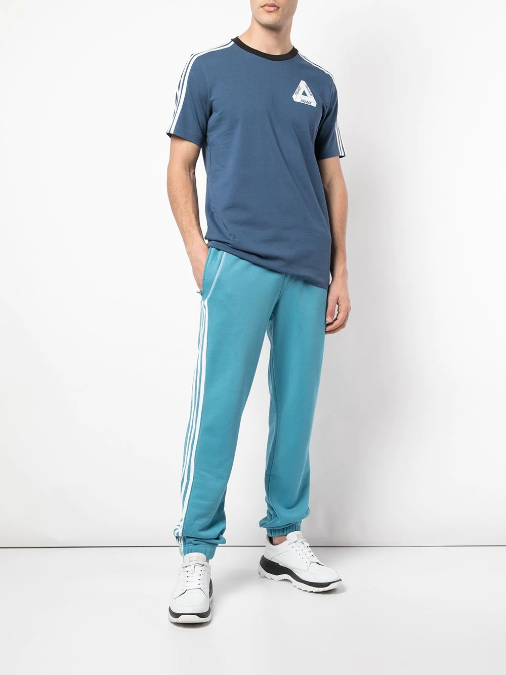 x adidas logo track trousers - 2