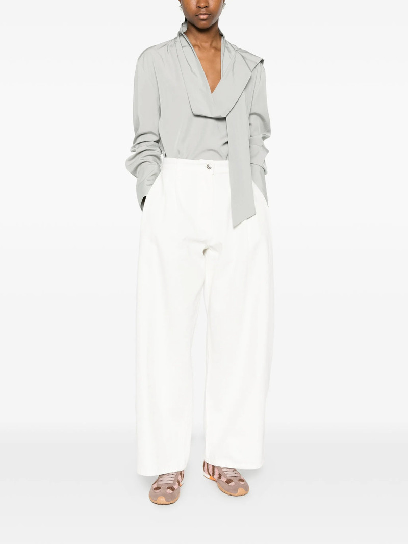 SYSTEM System Button-fastening Pleated Jeans outlook