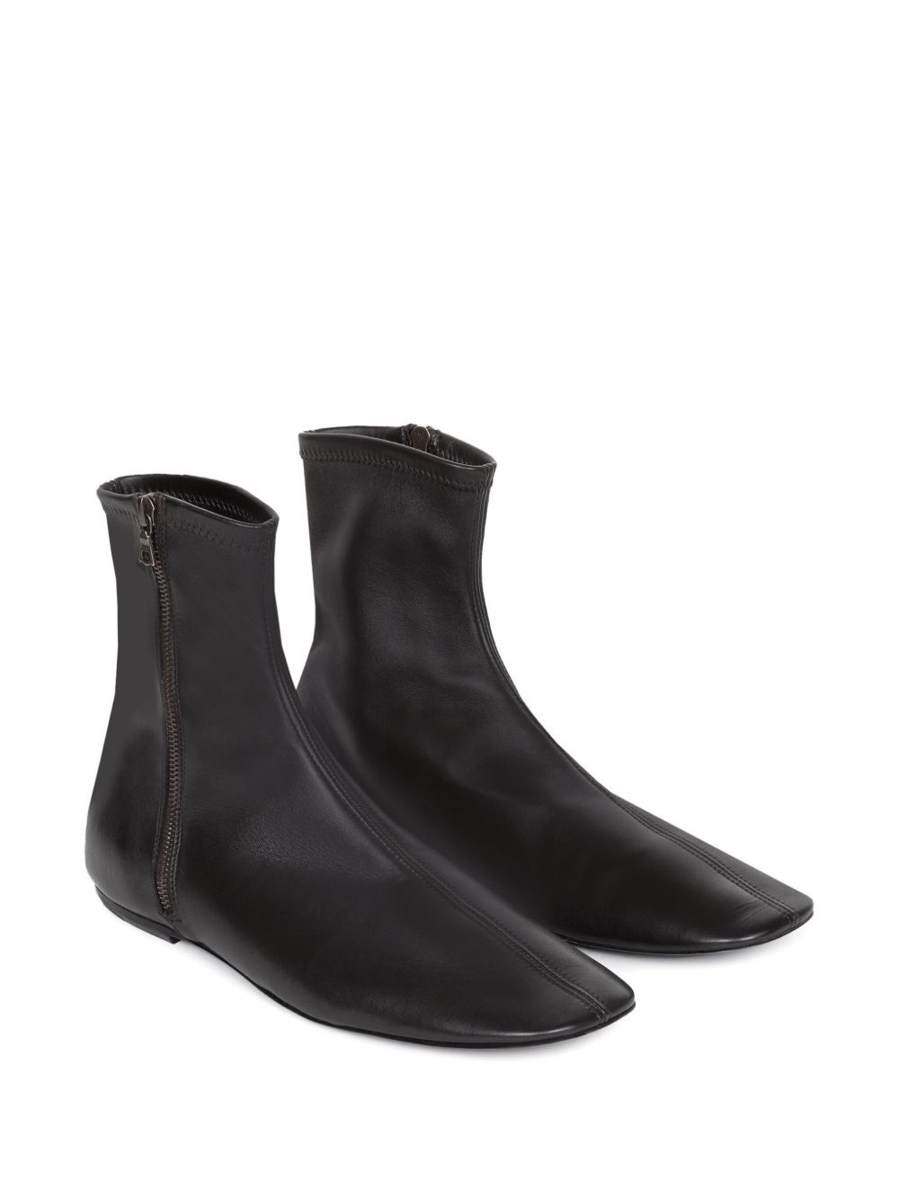 leather boots - 2