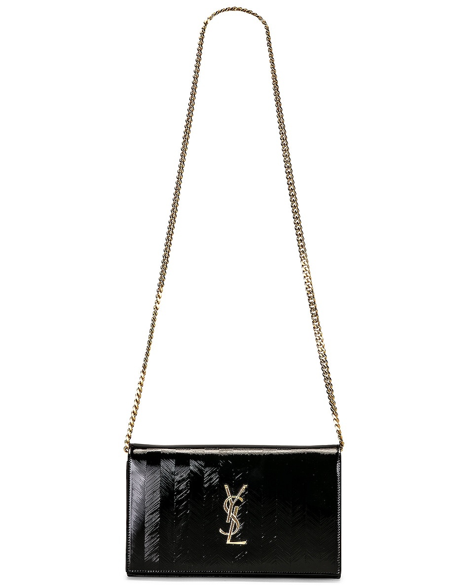 Monogramme Patent Chain Wallet Bag - 6