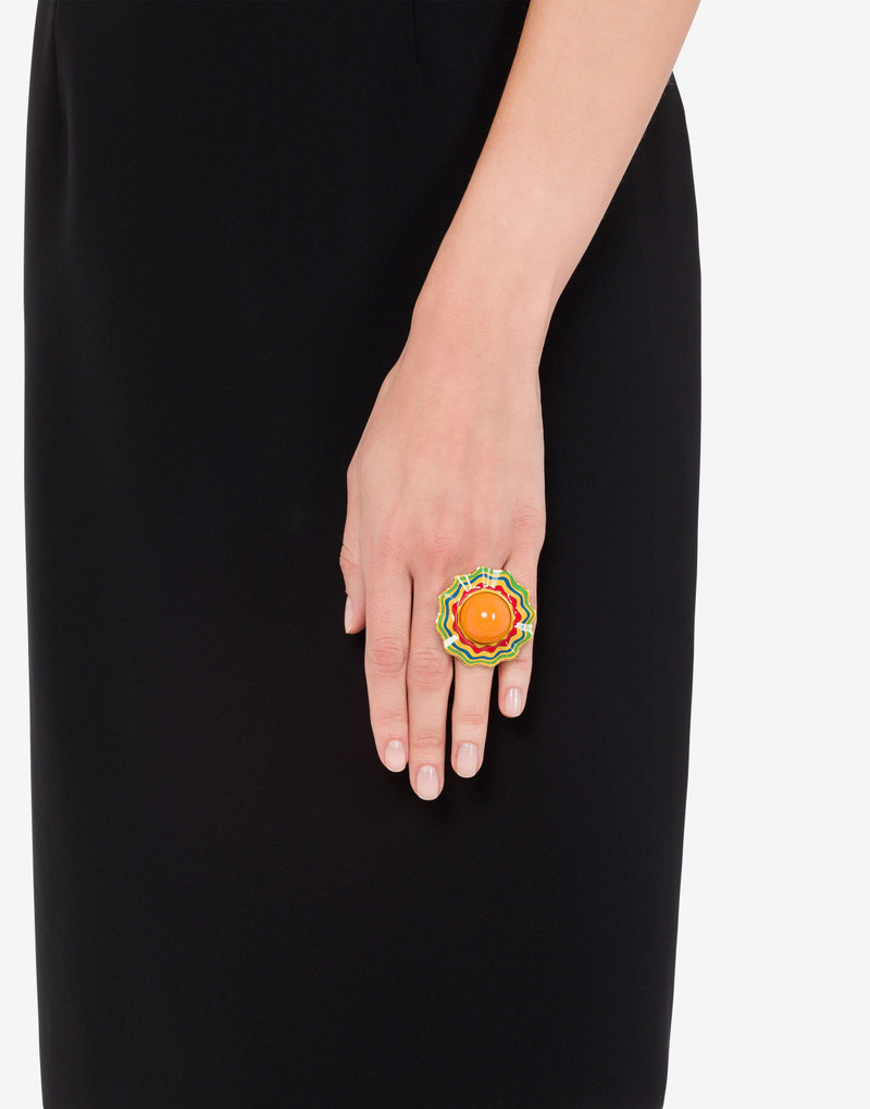 PSYCHEDELIC FLOWER RING 4