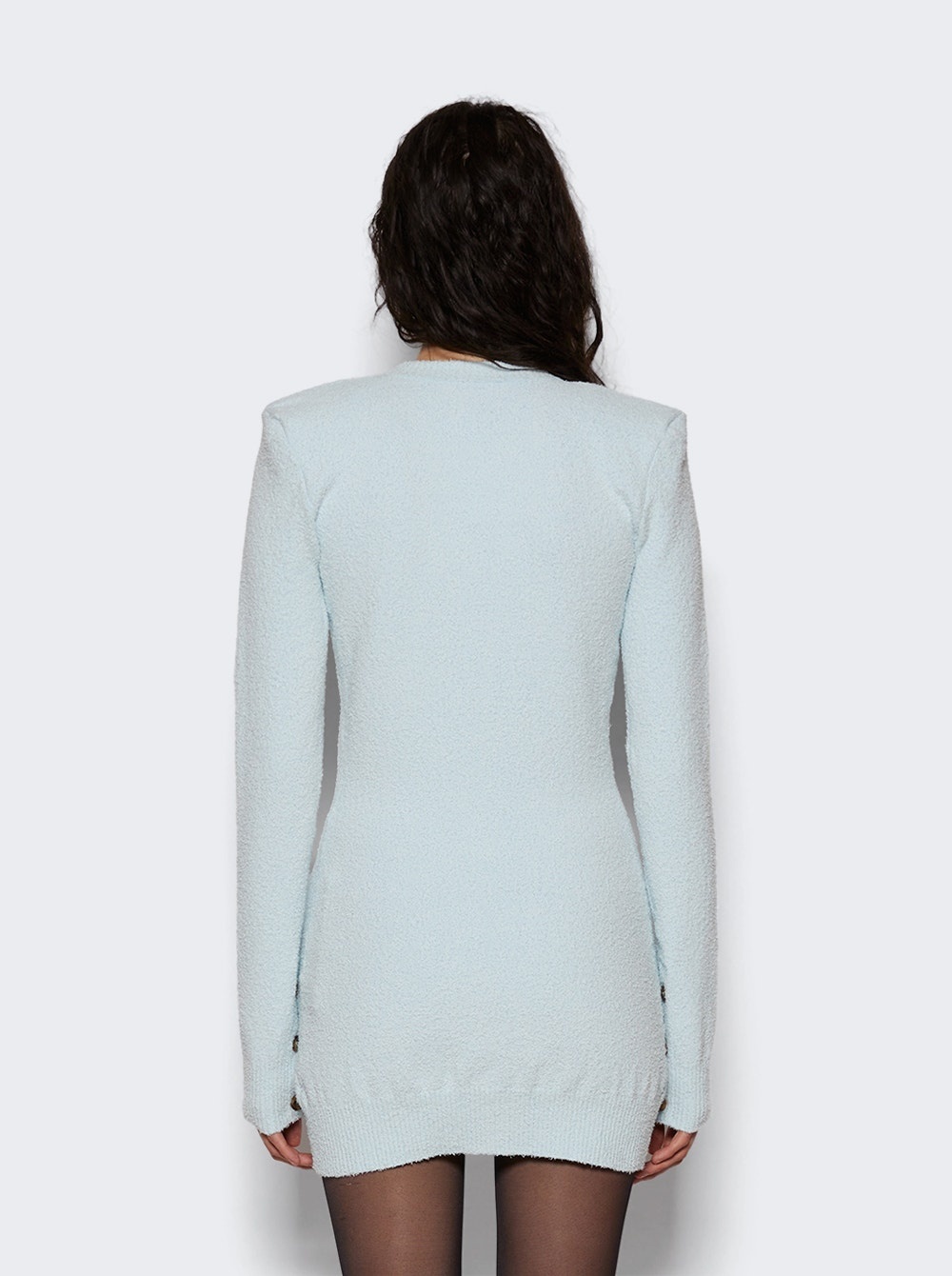 Knit Cardigan Ice Blue - 5