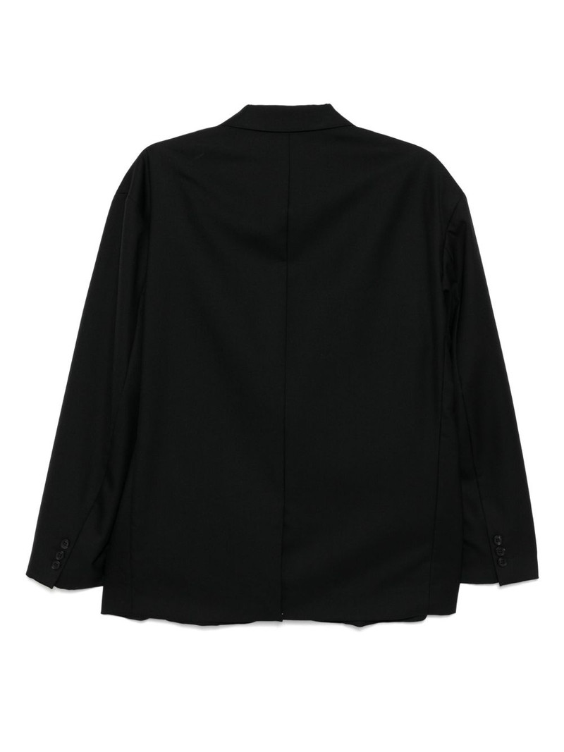 Comme des Garçons Homme wool blazer outlook