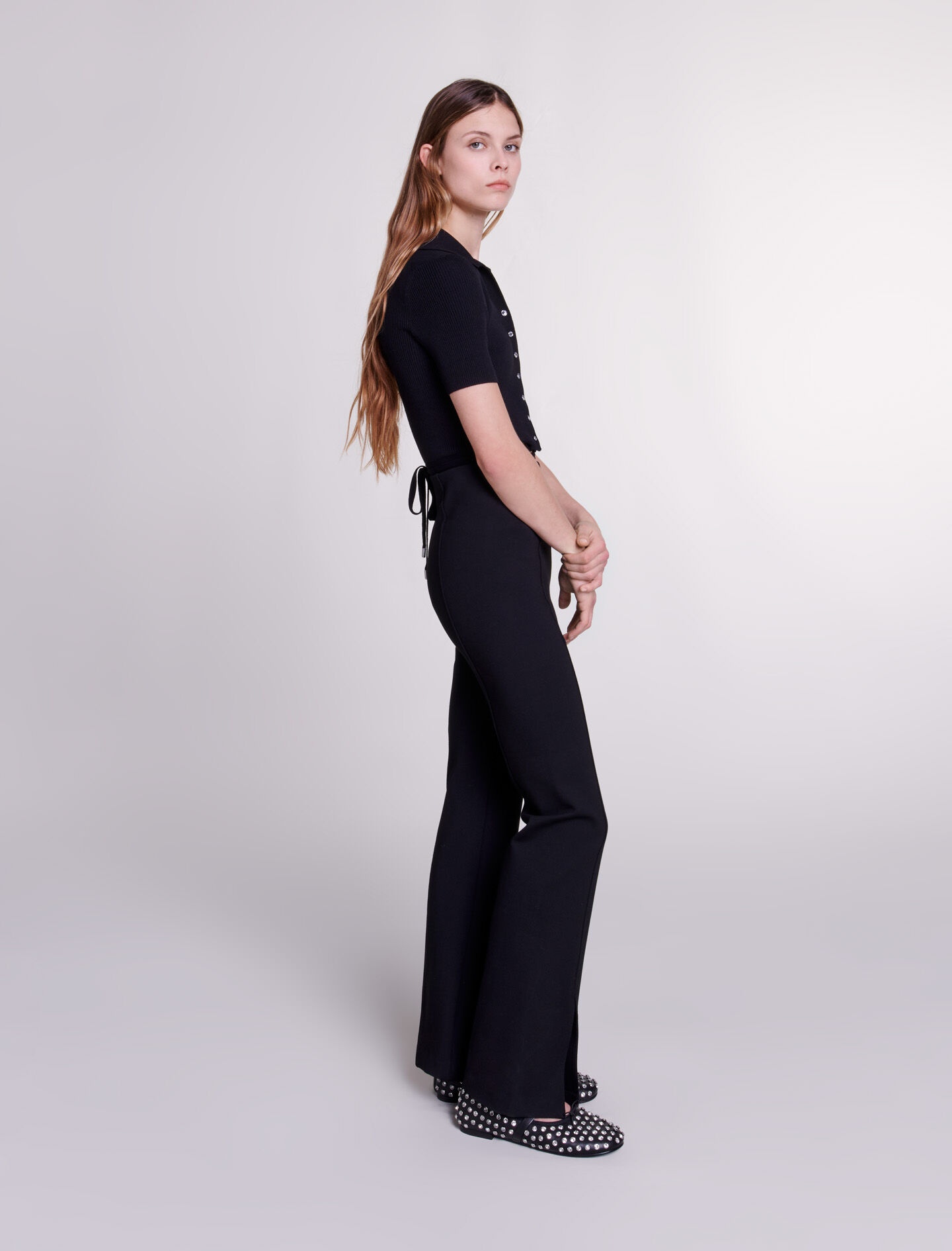 Slit trousers - 4