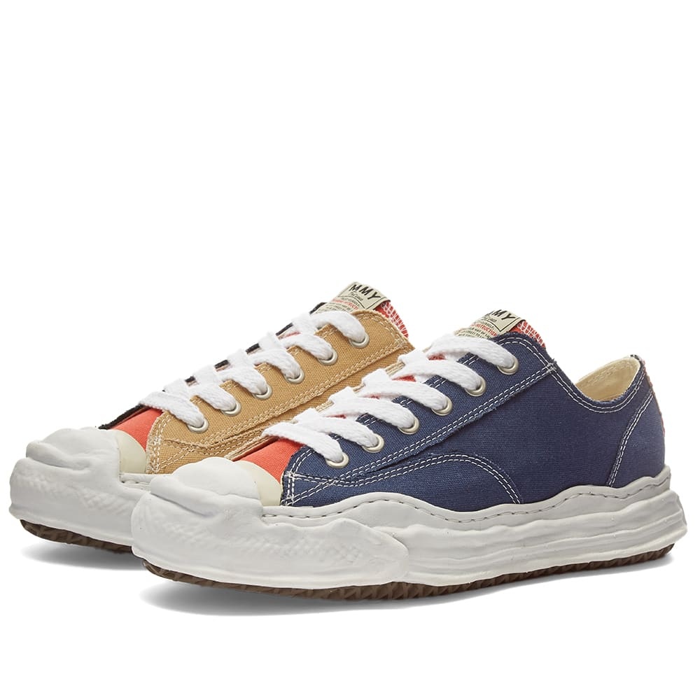 Maison MIHARA YASUHIRO Original Sole Toe Cap Lowcut Sneaker - 1