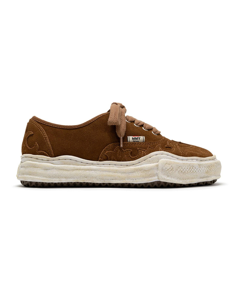 "BAKER" OG Sole Western Detail Suede Low-top Sneaker 16