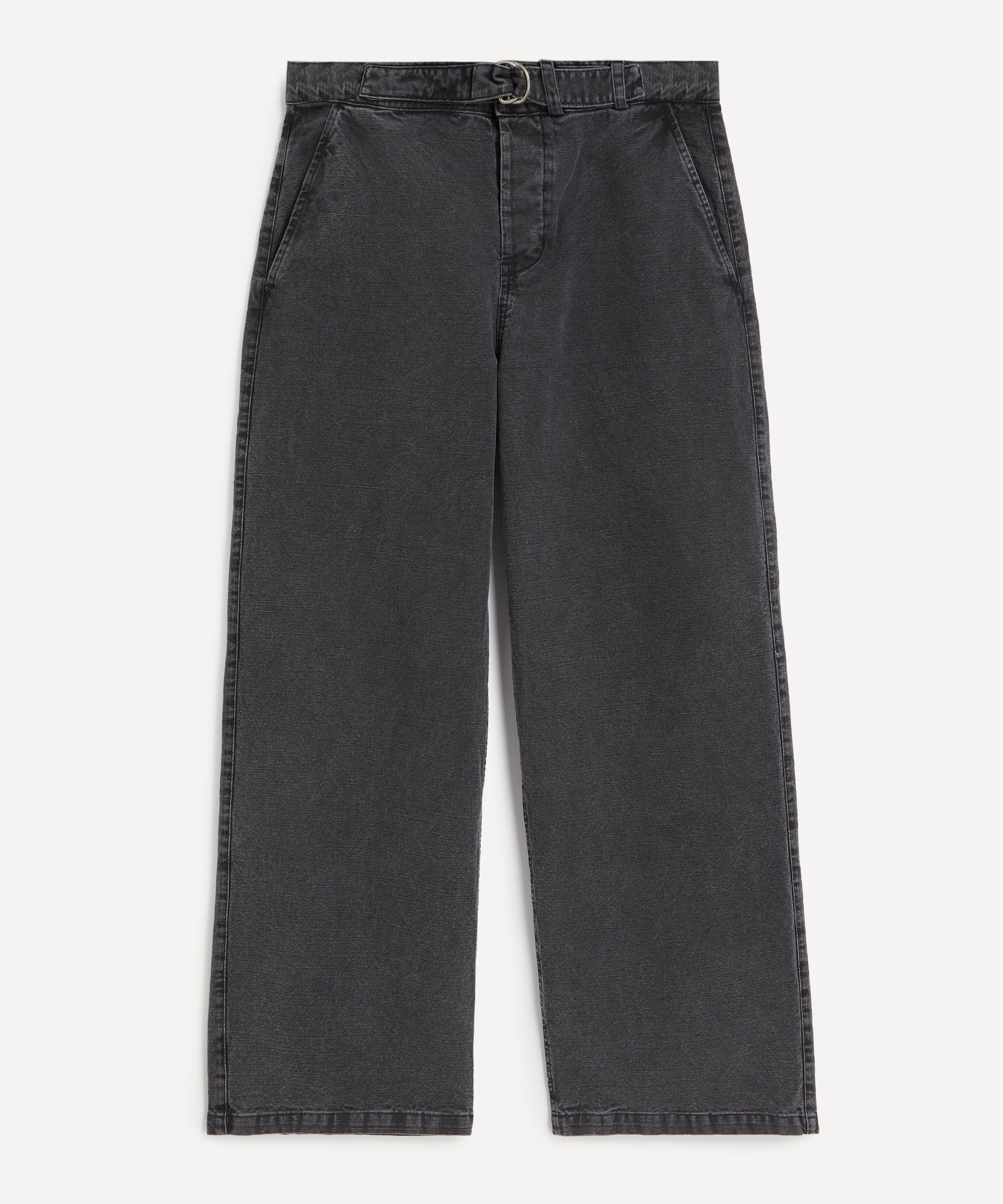Stern Chino Relaxed Straight Trousers - 1