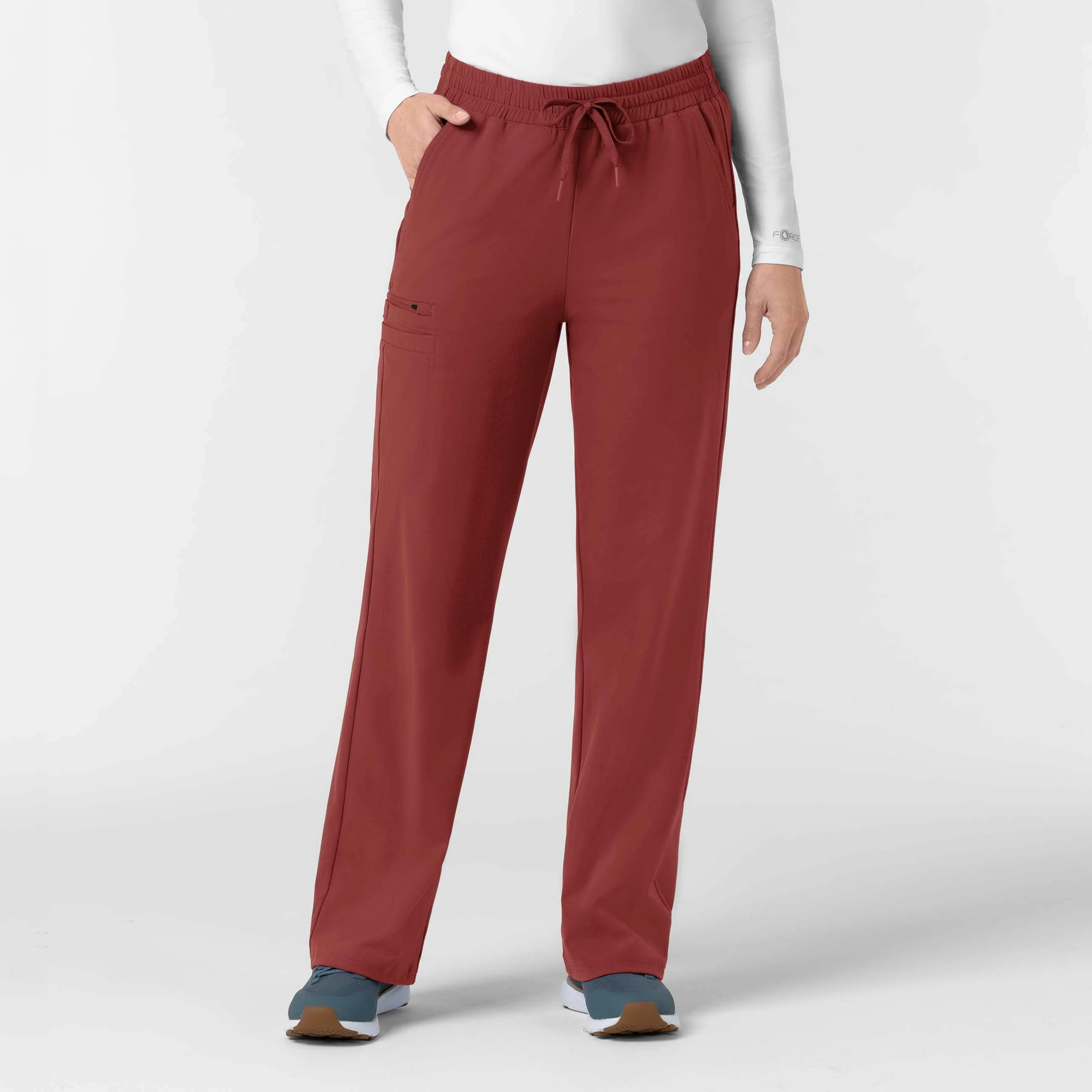 Women's Force Cross-Flex Knit Boot Cut Scrub Pant - 1