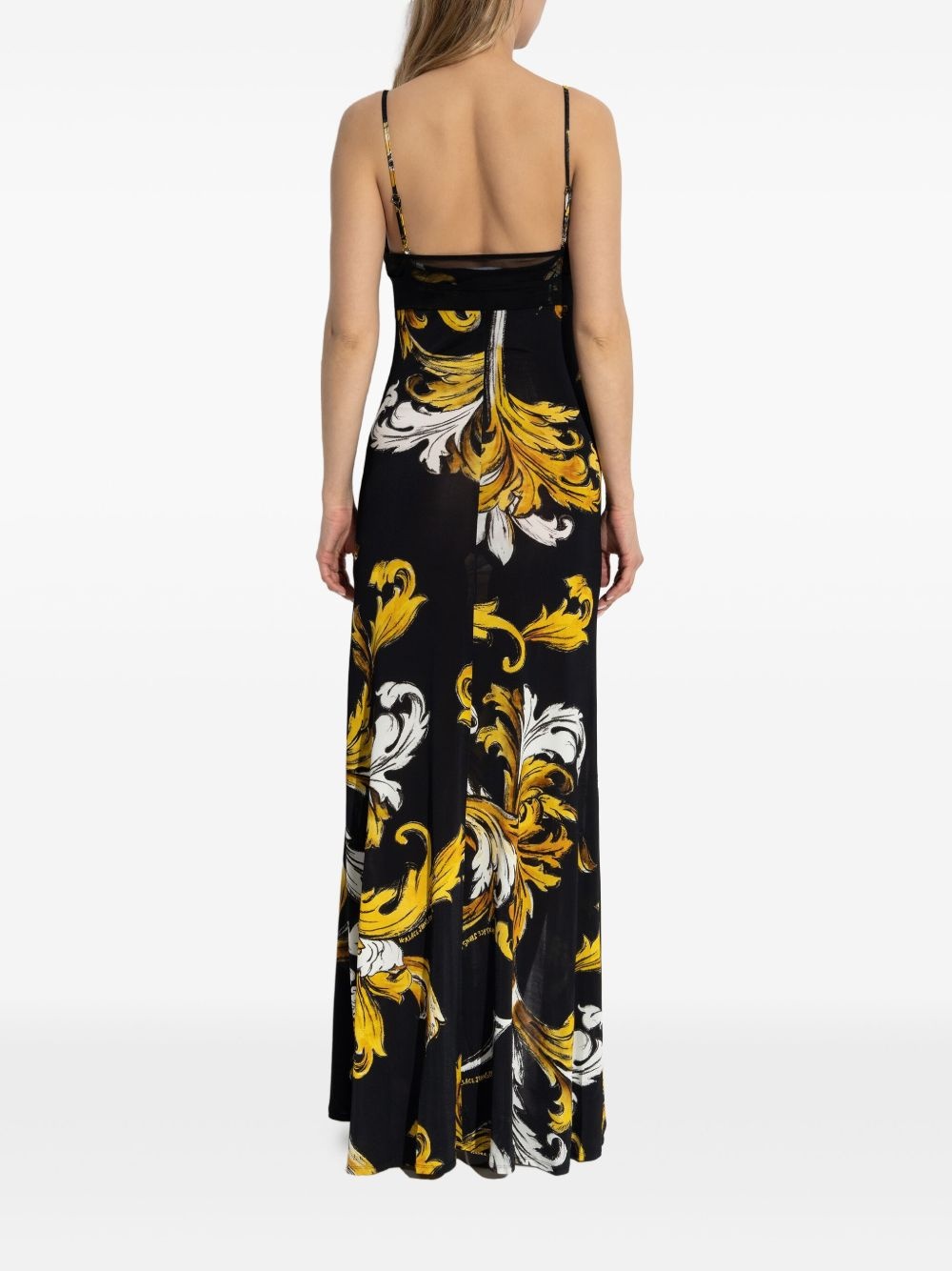 v-neck dress - 4